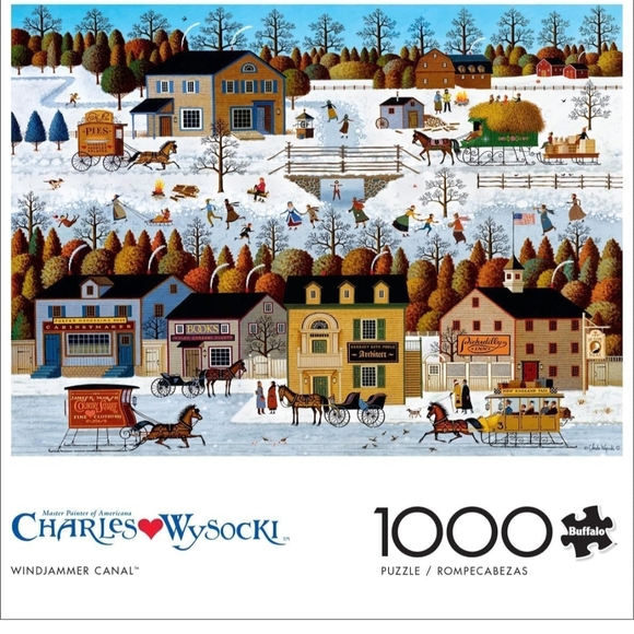 Buffalo Gaes - Aiee Stewart - erry ushroo Village Picnic - Puzzle da 2000 pezzi per adulti
